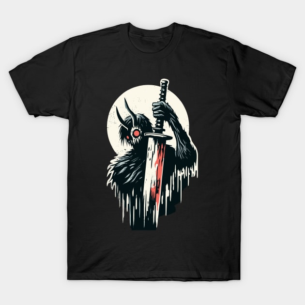 Dark warrior - original character T-Shirt by Evgmerk